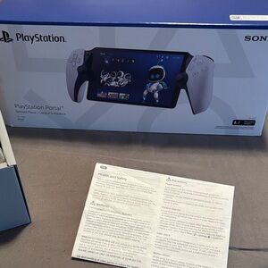 Sony PlayStation Portal Handheld Console - Black and Gray